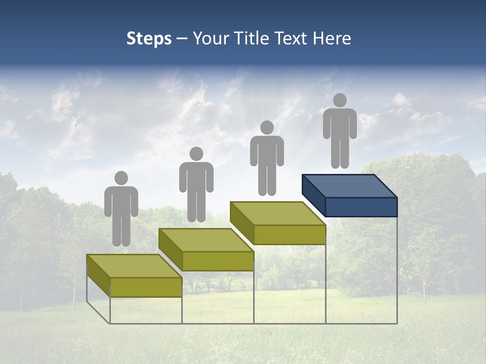 Park Shadows Outdoors PowerPoint Template