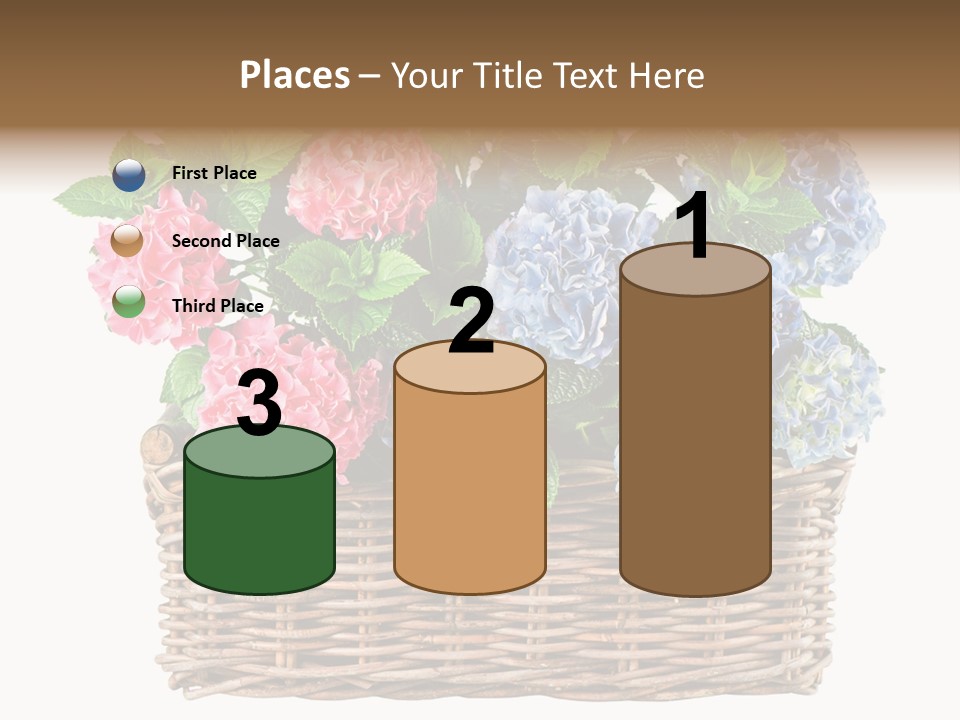 Pink Bloom Decoration PowerPoint Template