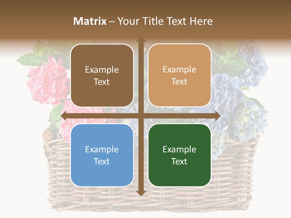 Pink Bloom Decoration PowerPoint Template