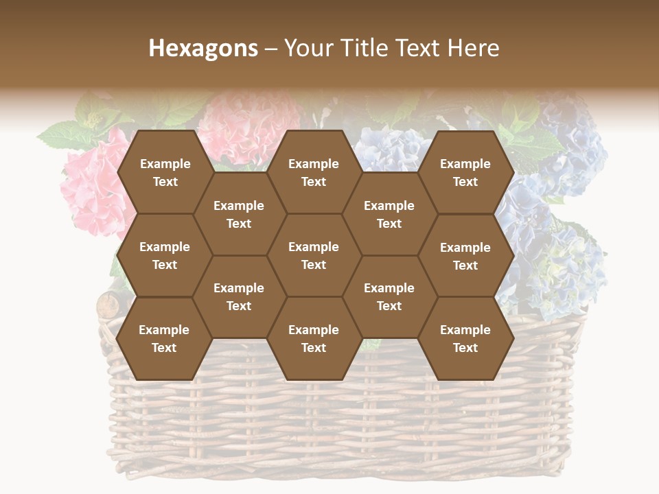 Pink Bloom Decoration PowerPoint Template