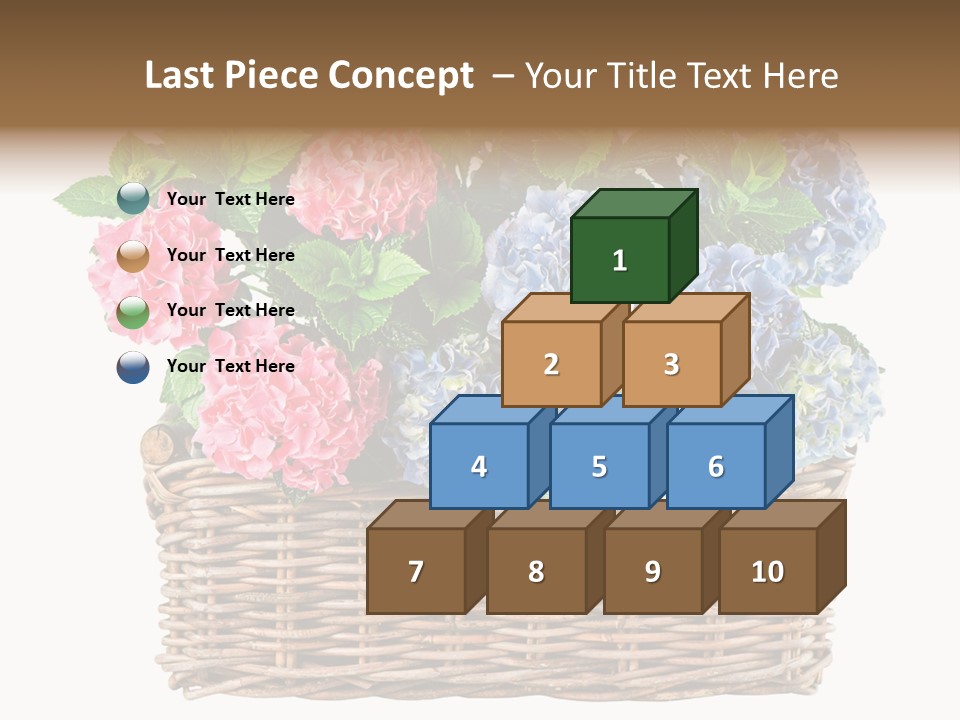 Pink Bloom Decoration PowerPoint Template