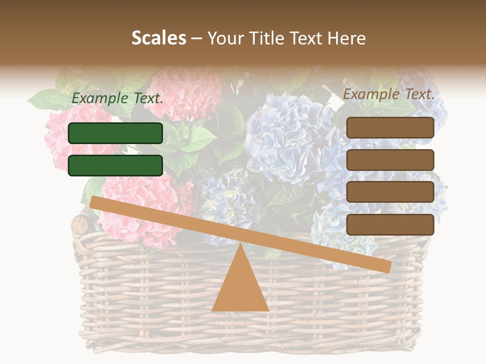 Pink Bloom Decoration PowerPoint Template