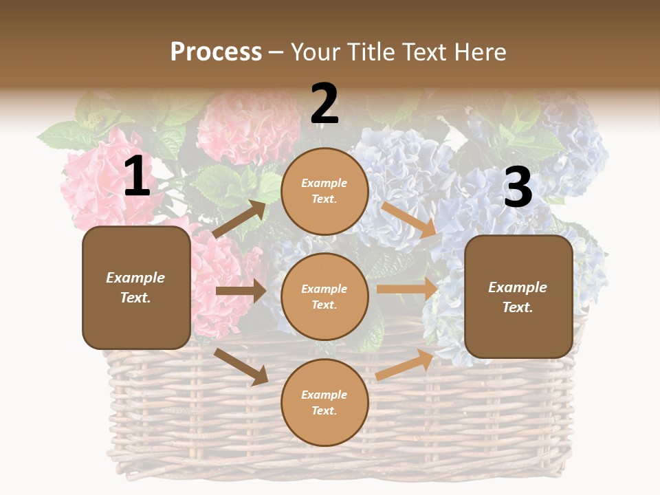 Pink Bloom Decoration PowerPoint Template