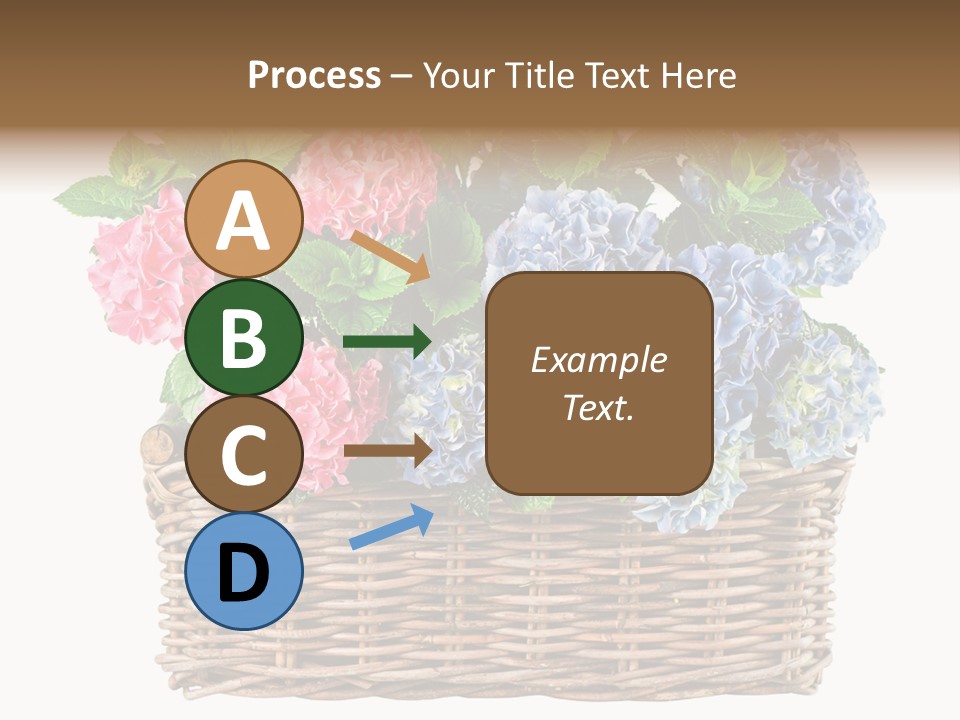 Pink Bloom Decoration PowerPoint Template