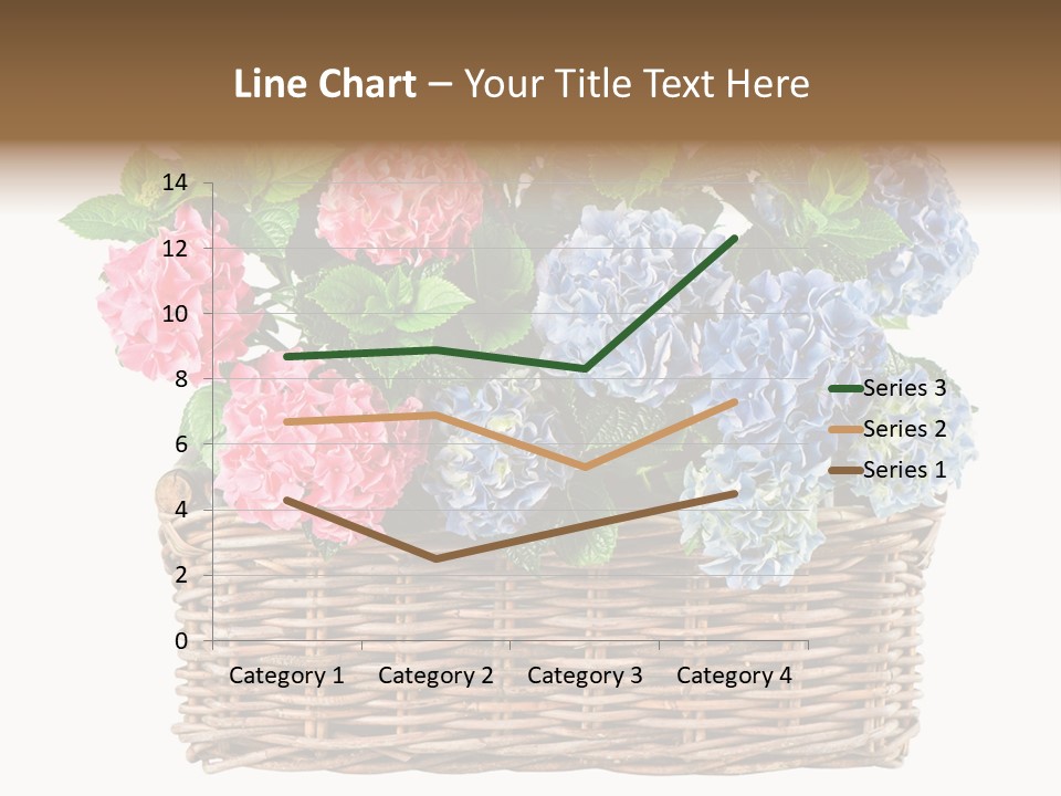 Pink Bloom Decoration PowerPoint Template