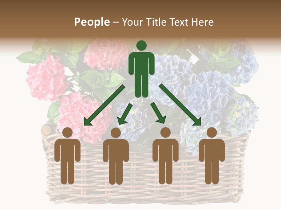 Pink Bloom Decoration PowerPoint Template