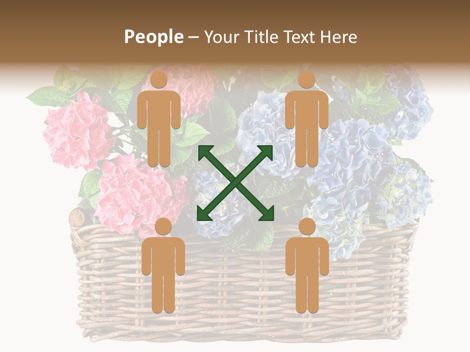 Pink Bloom Decoration PowerPoint Template