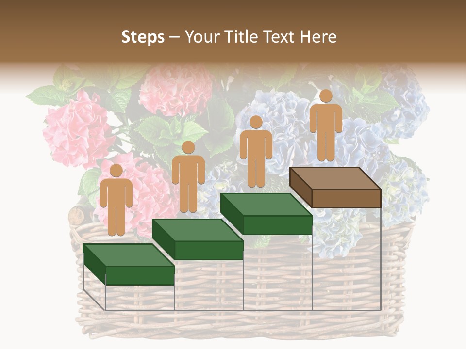 Pink Bloom Decoration PowerPoint Template