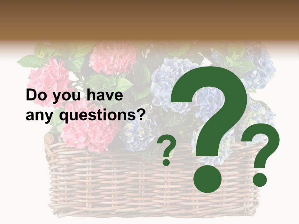 Pink Bloom Decoration PowerPoint Template