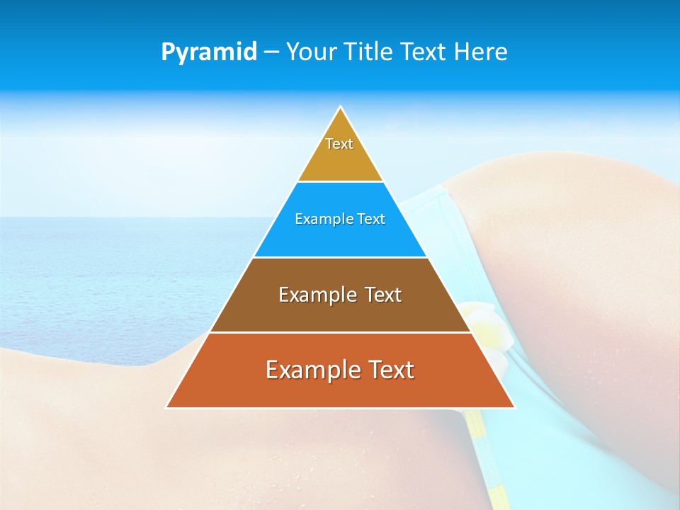 Getaway White Female PowerPoint Template