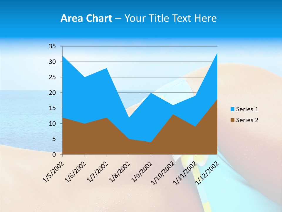 Getaway White Female PowerPoint Template