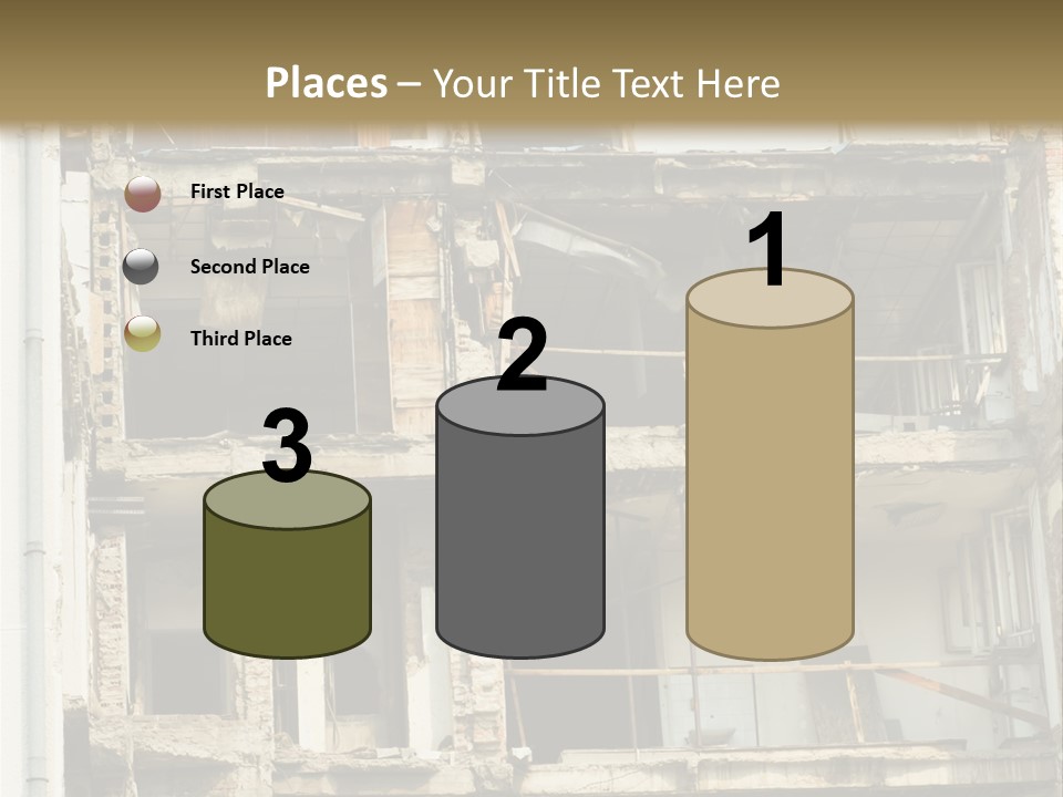Catastrophe Sky Site PowerPoint Template