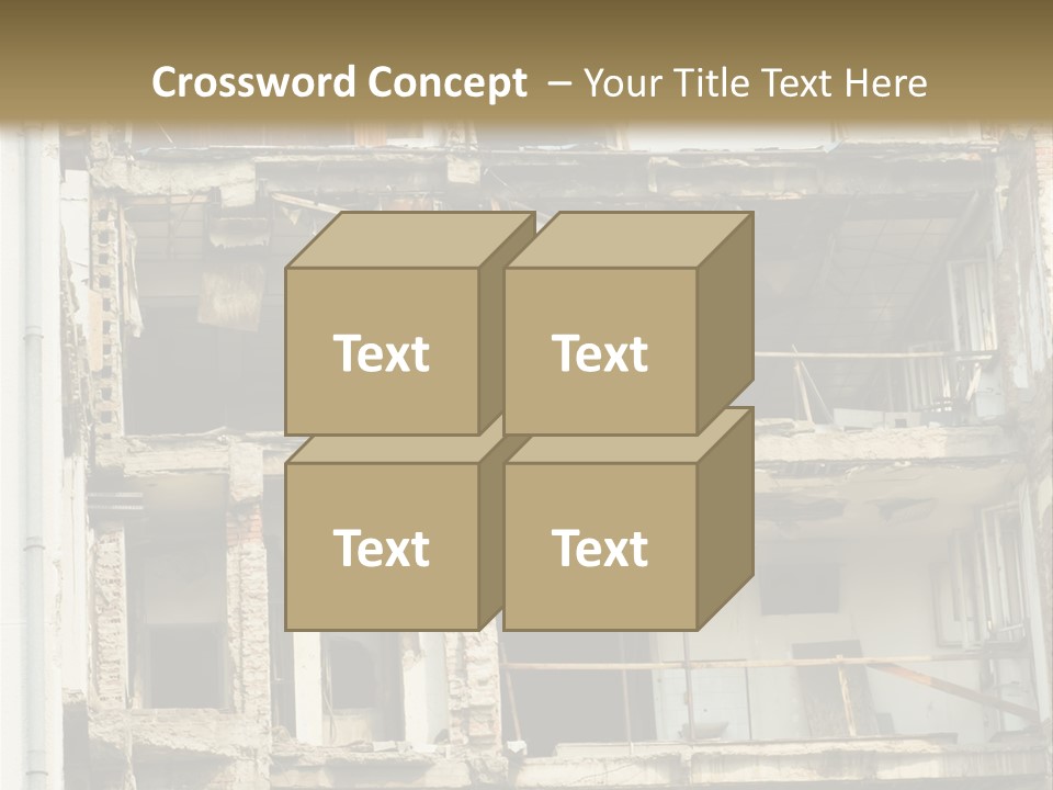 Catastrophe Sky Site PowerPoint Template