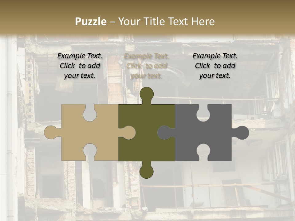 Catastrophe Sky Site PowerPoint Template