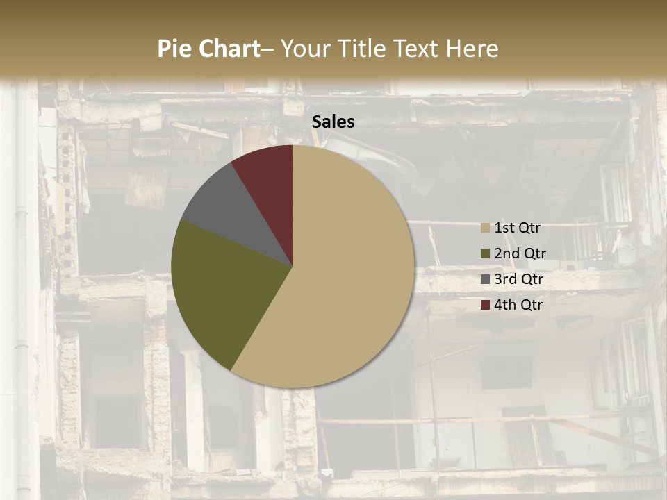 Catastrophe Sky Site PowerPoint Template