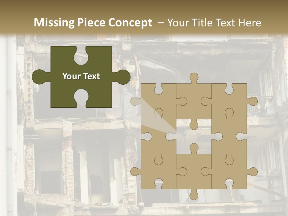 Catastrophe Sky Site PowerPoint Template