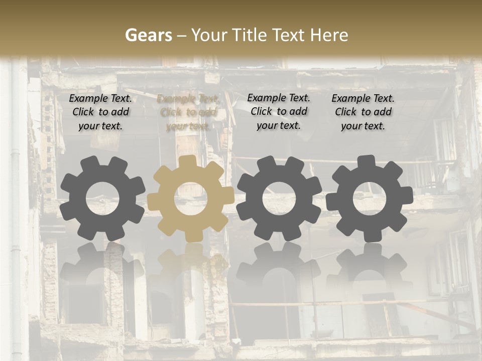 Catastrophe Sky Site PowerPoint Template