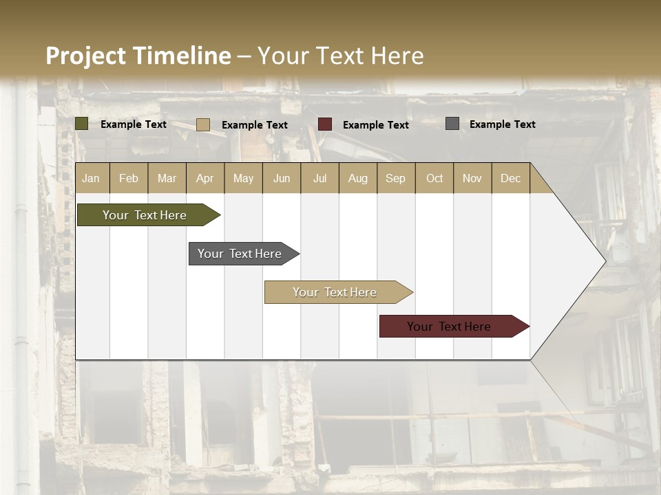 Catastrophe Sky Site PowerPoint Template