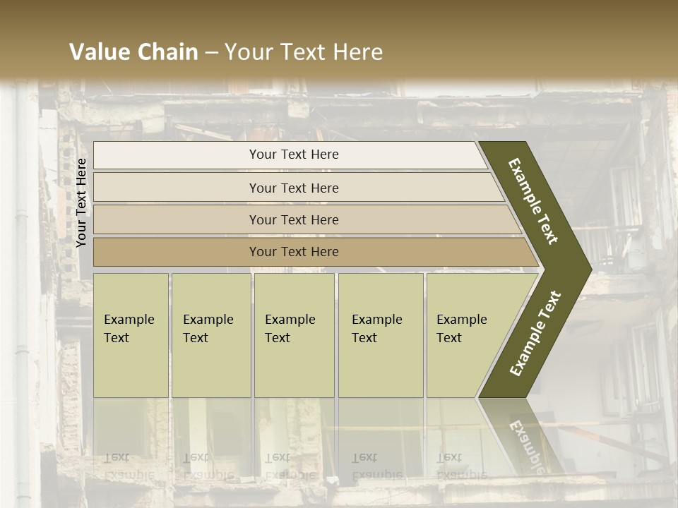 Catastrophe Sky Site PowerPoint Template