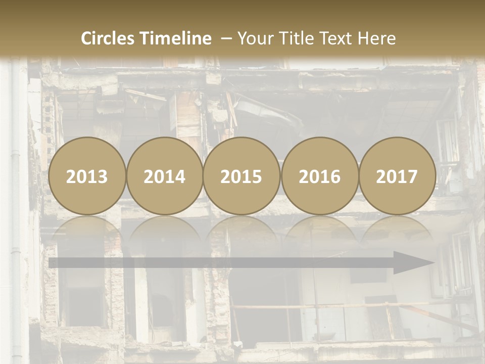 Catastrophe Sky Site PowerPoint Template