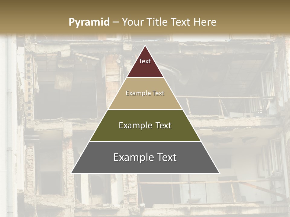 Catastrophe Sky Site PowerPoint Template