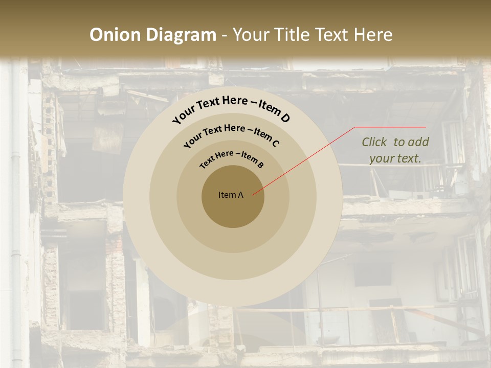 Catastrophe Sky Site PowerPoint Template