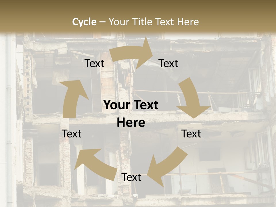 Catastrophe Sky Site PowerPoint Template