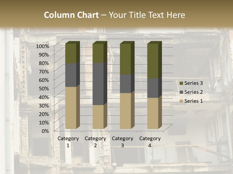Catastrophe Sky Site PowerPoint Template