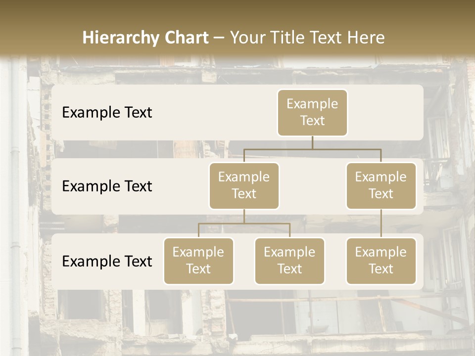 Catastrophe Sky Site PowerPoint Template