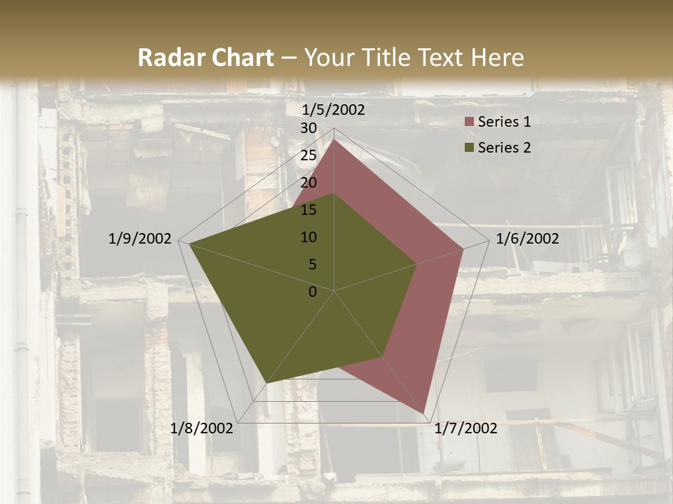 Catastrophe Sky Site PowerPoint Template