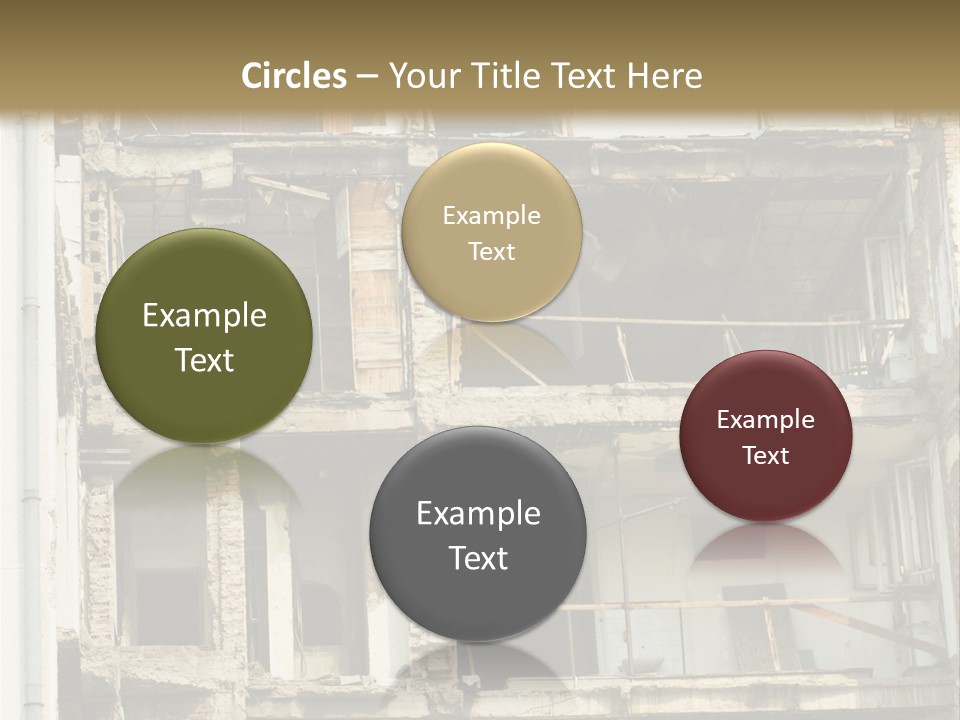 Catastrophe Sky Site PowerPoint Template