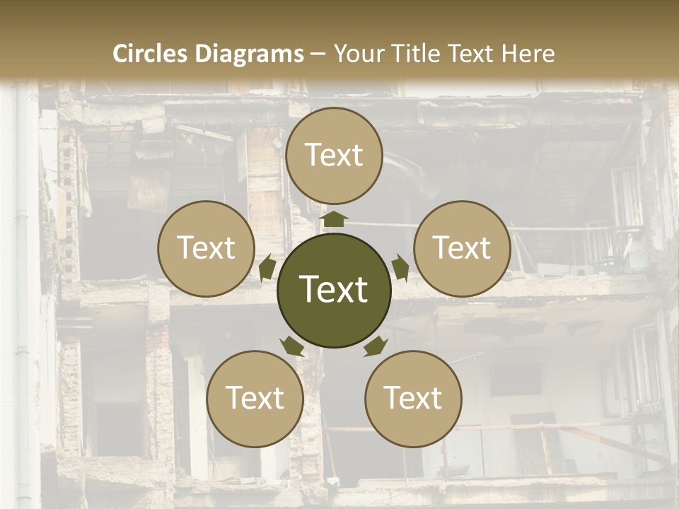 Catastrophe Sky Site PowerPoint Template