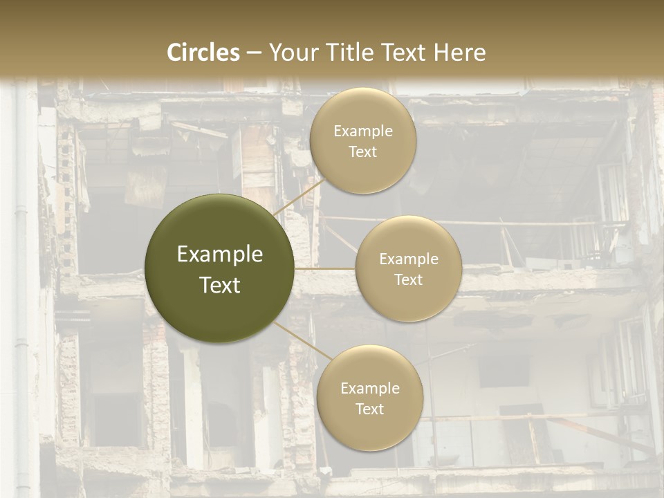 Catastrophe Sky Site PowerPoint Template
