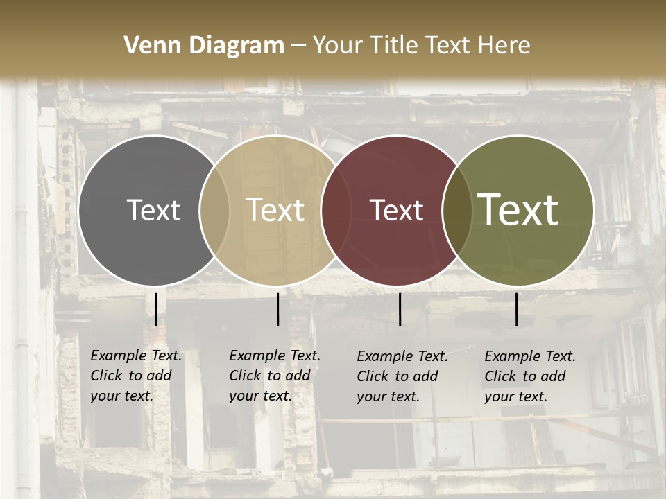 Catastrophe Sky Site PowerPoint Template