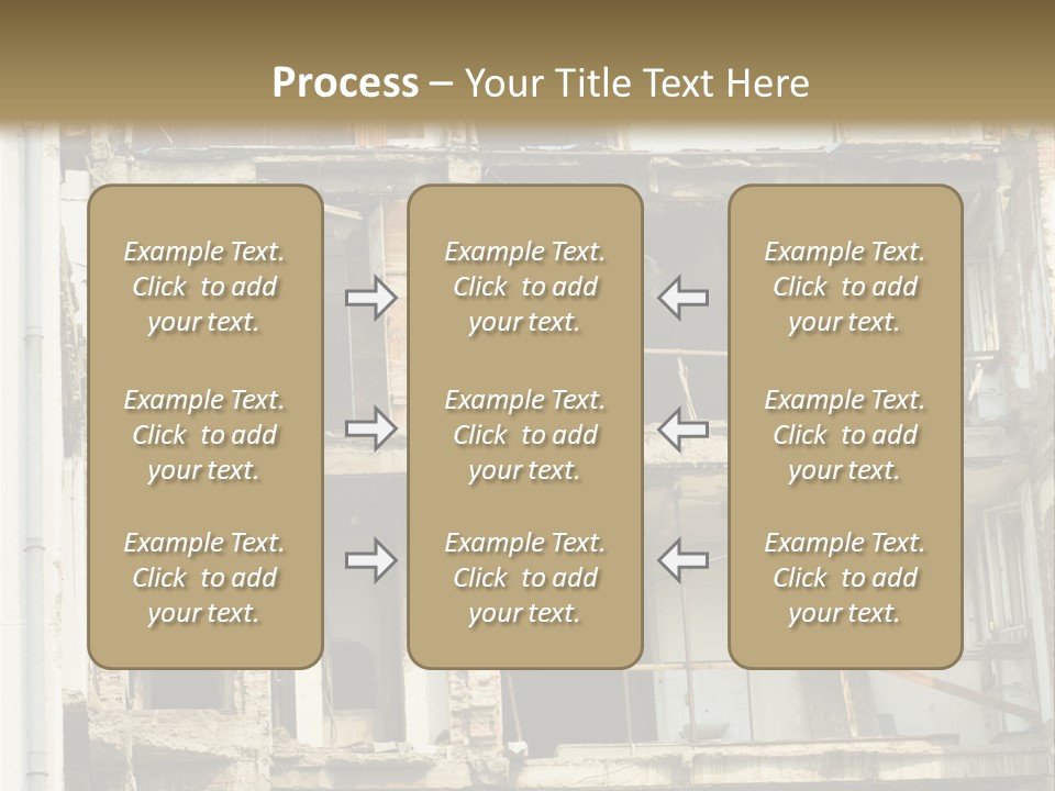 Catastrophe Sky Site PowerPoint Template