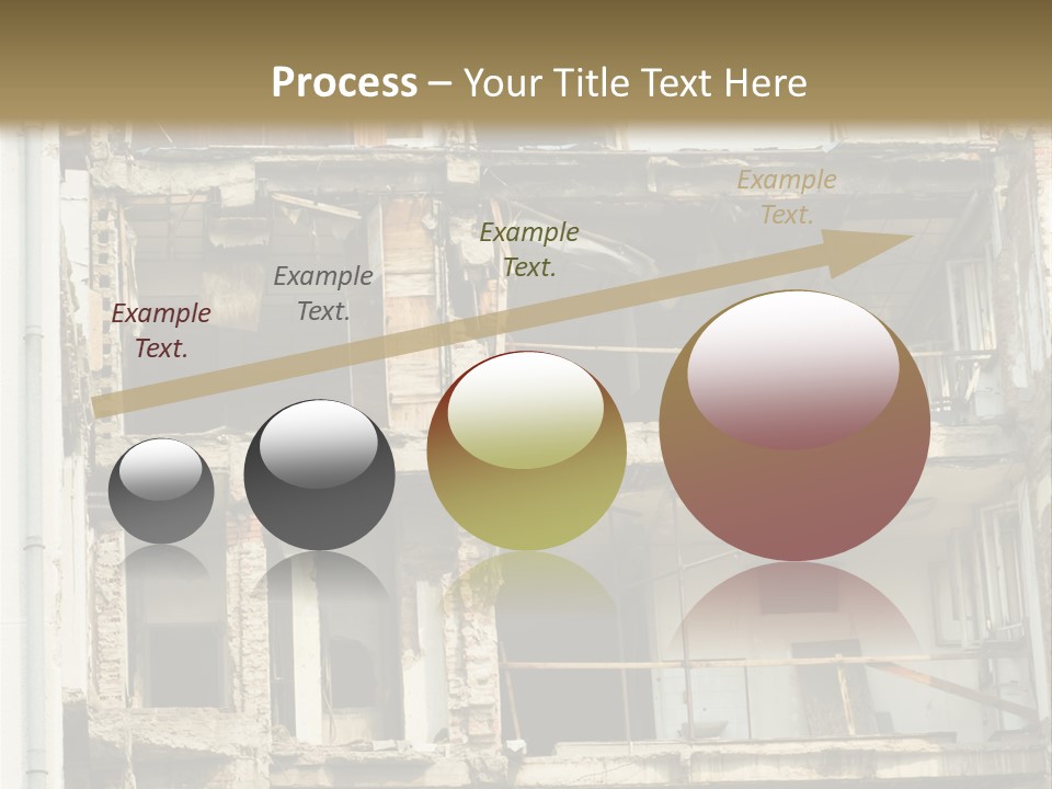 Catastrophe Sky Site PowerPoint Template