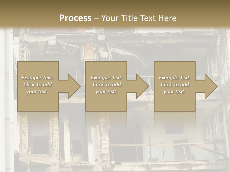 Catastrophe Sky Site PowerPoint Template