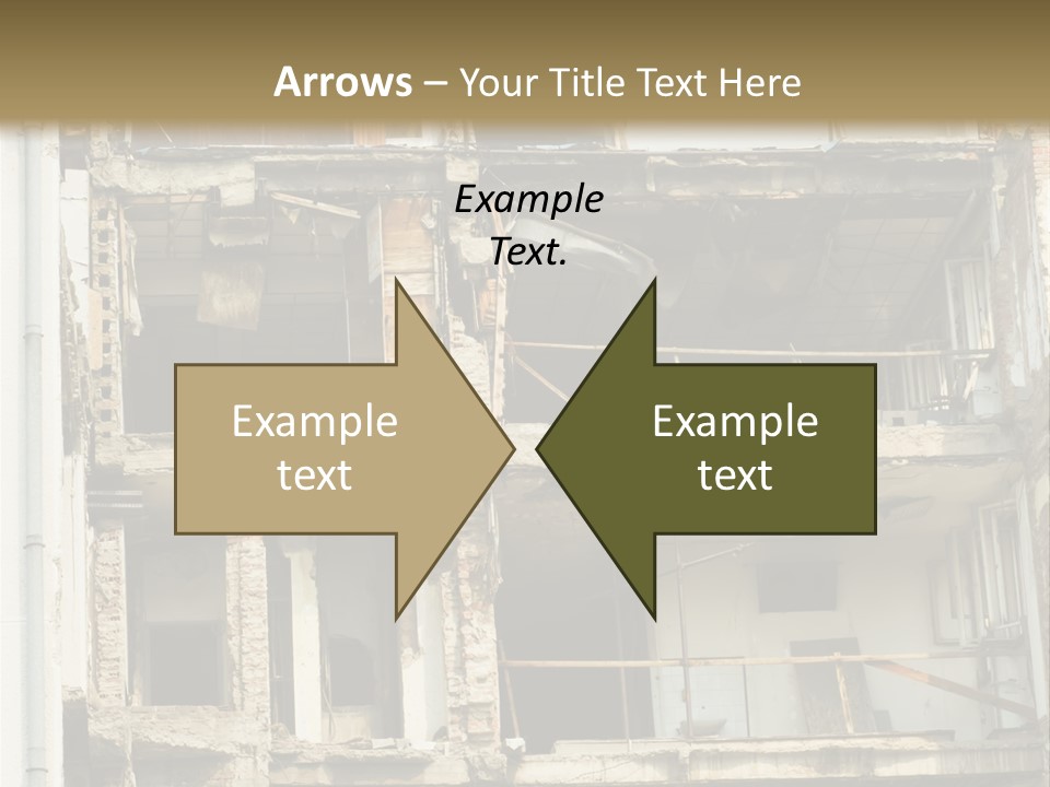 Catastrophe Sky Site PowerPoint Template