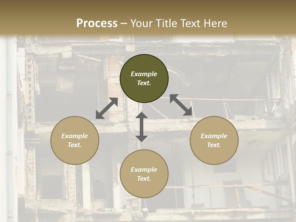 Catastrophe Sky Site PowerPoint Template
