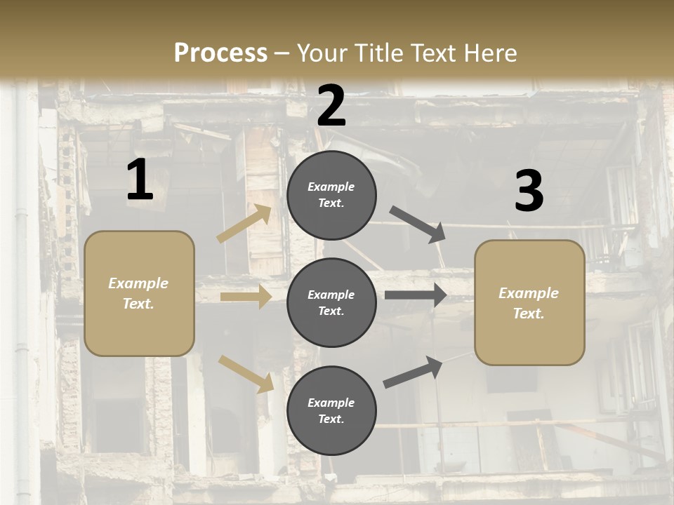 Catastrophe Sky Site PowerPoint Template