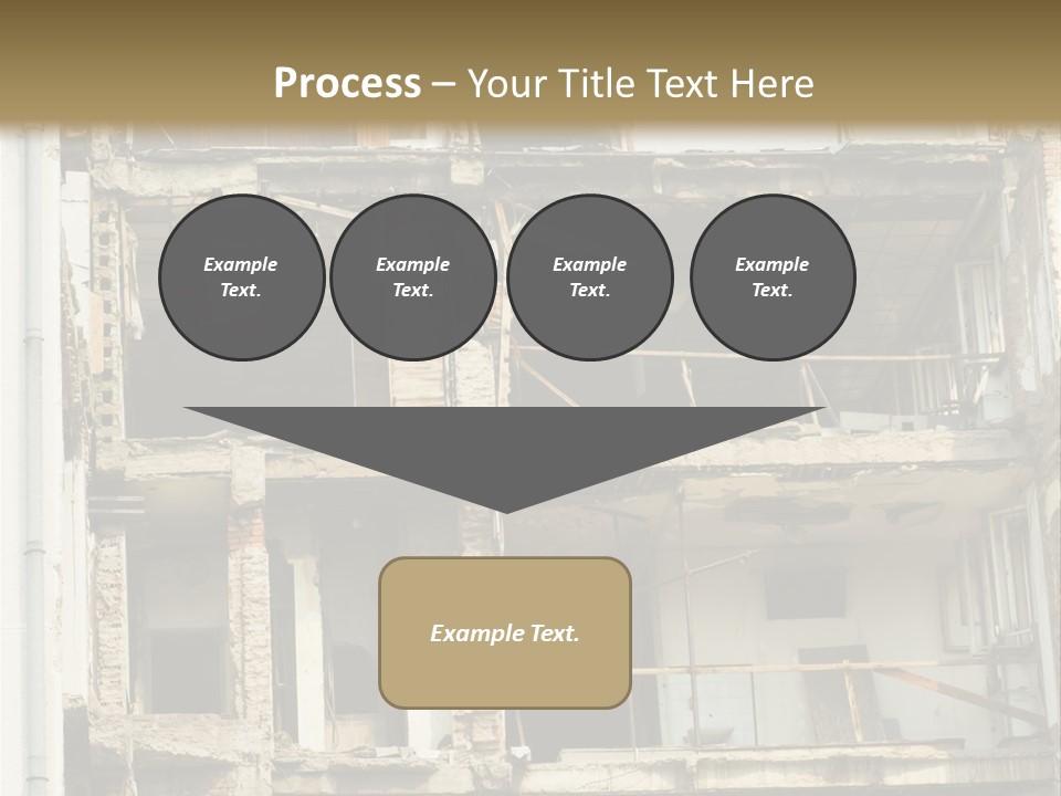 Catastrophe Sky Site PowerPoint Template