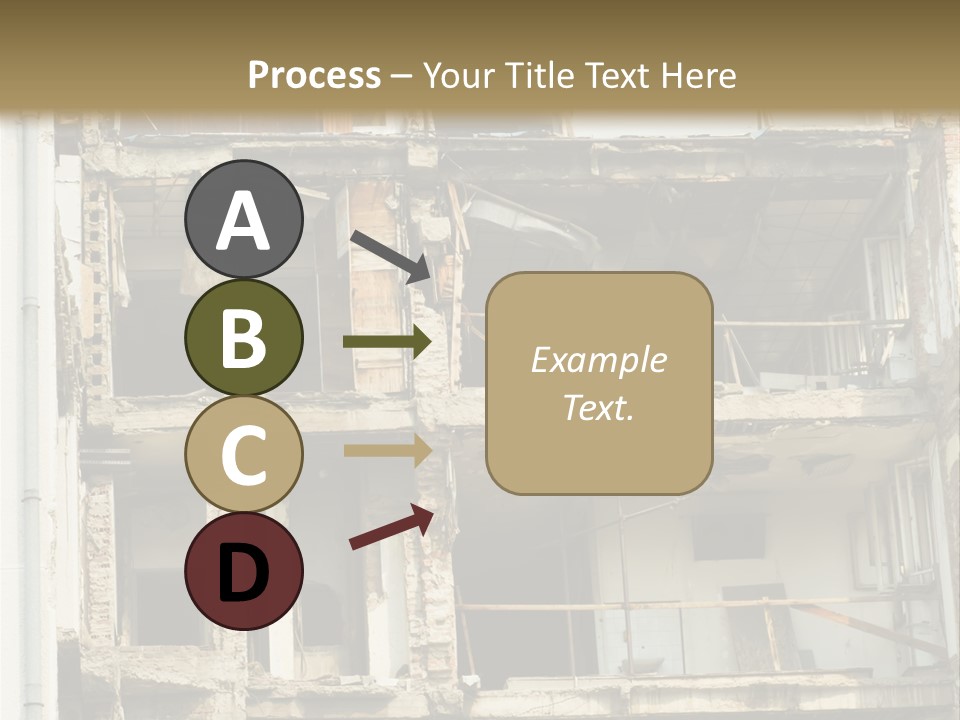 Catastrophe Sky Site PowerPoint Template