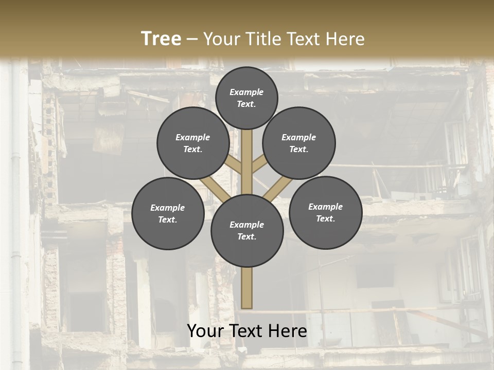 Catastrophe Sky Site PowerPoint Template