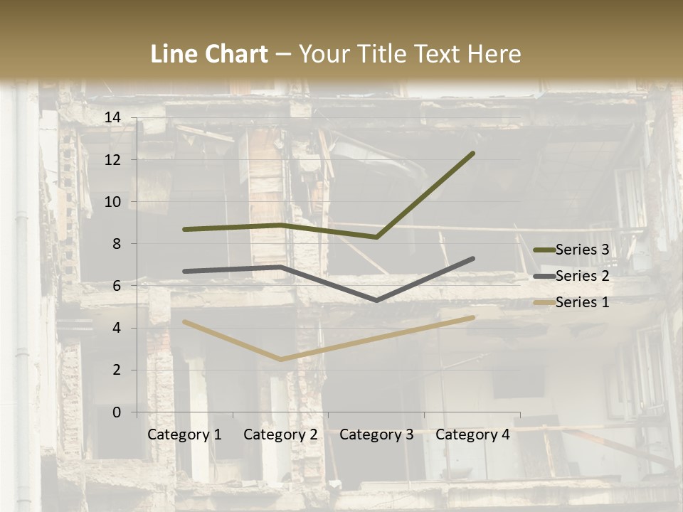 Catastrophe Sky Site PowerPoint Template