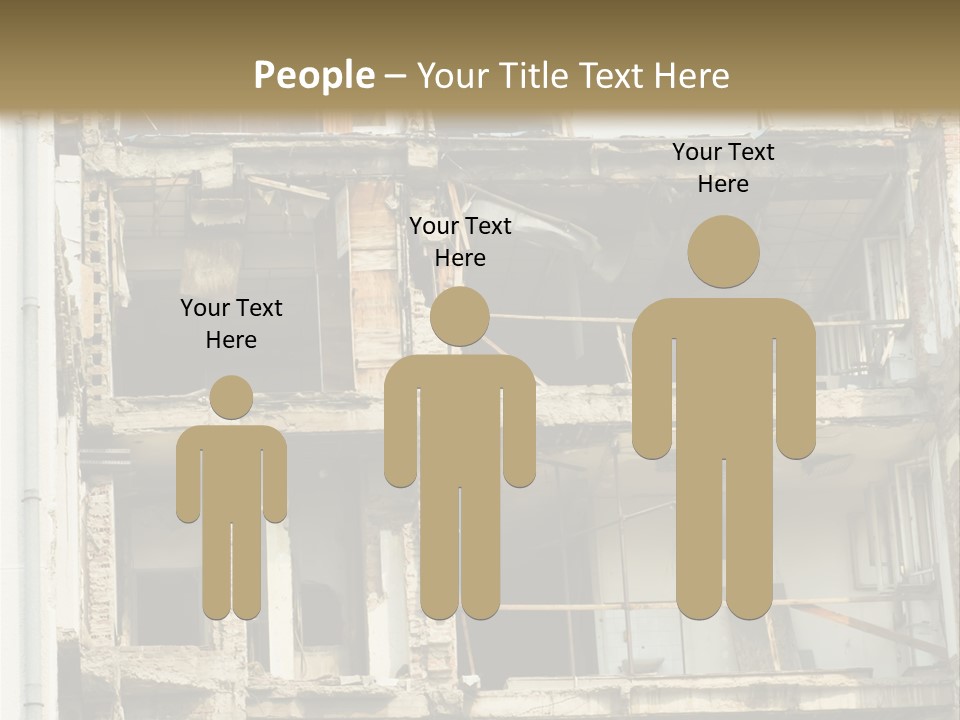 Catastrophe Sky Site PowerPoint Template