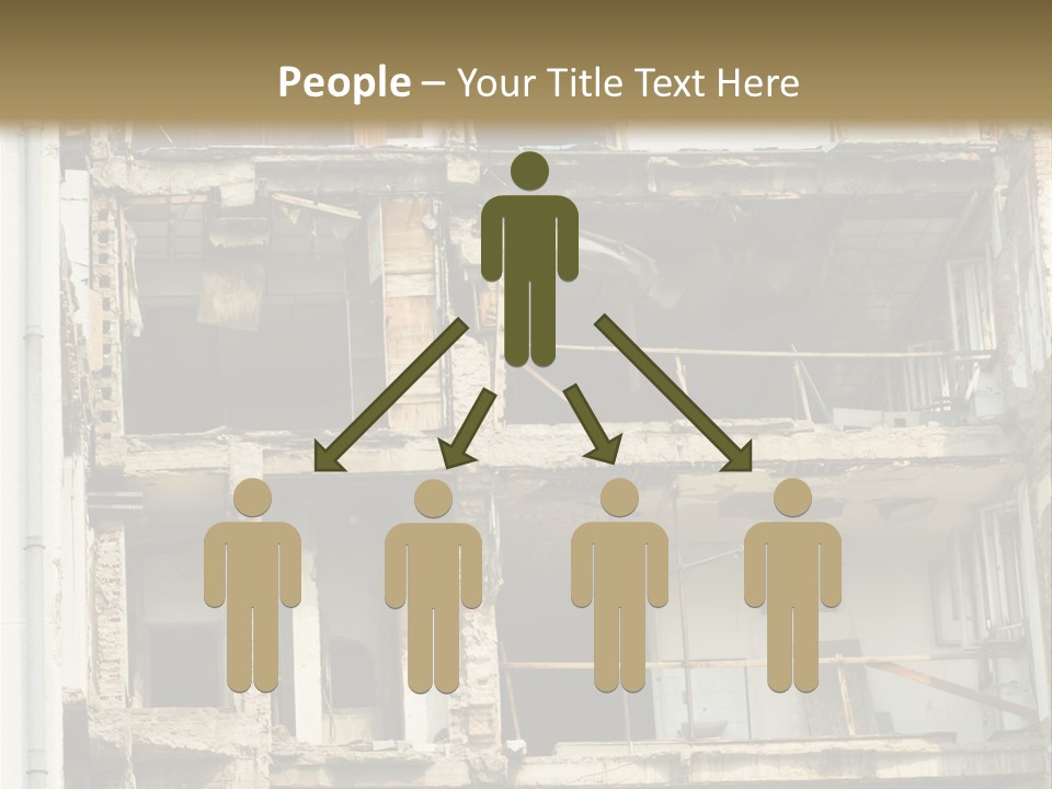 Catastrophe Sky Site PowerPoint Template