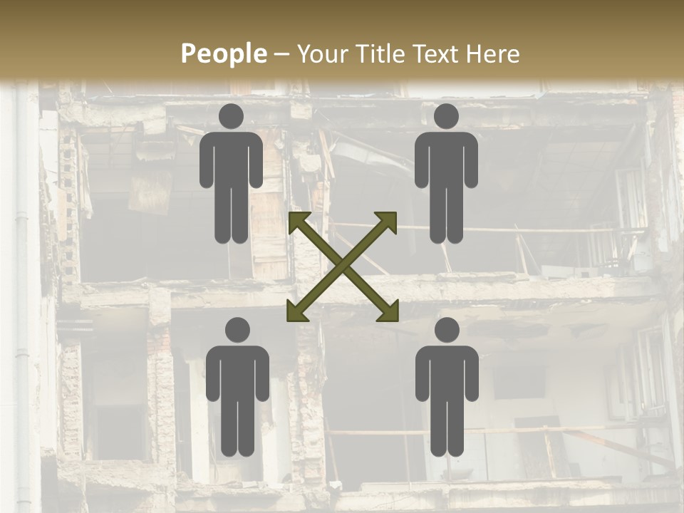 Catastrophe Sky Site PowerPoint Template