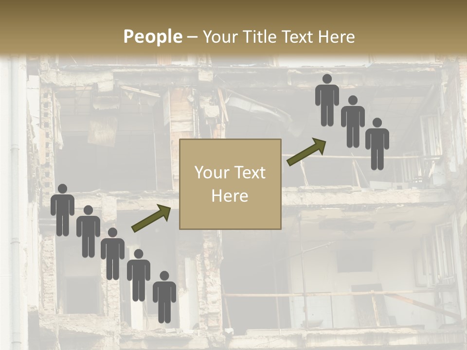 Catastrophe Sky Site PowerPoint Template