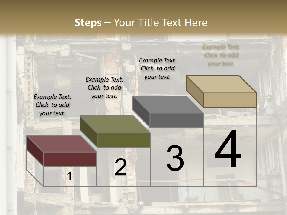 Catastrophe Sky Site PowerPoint Template