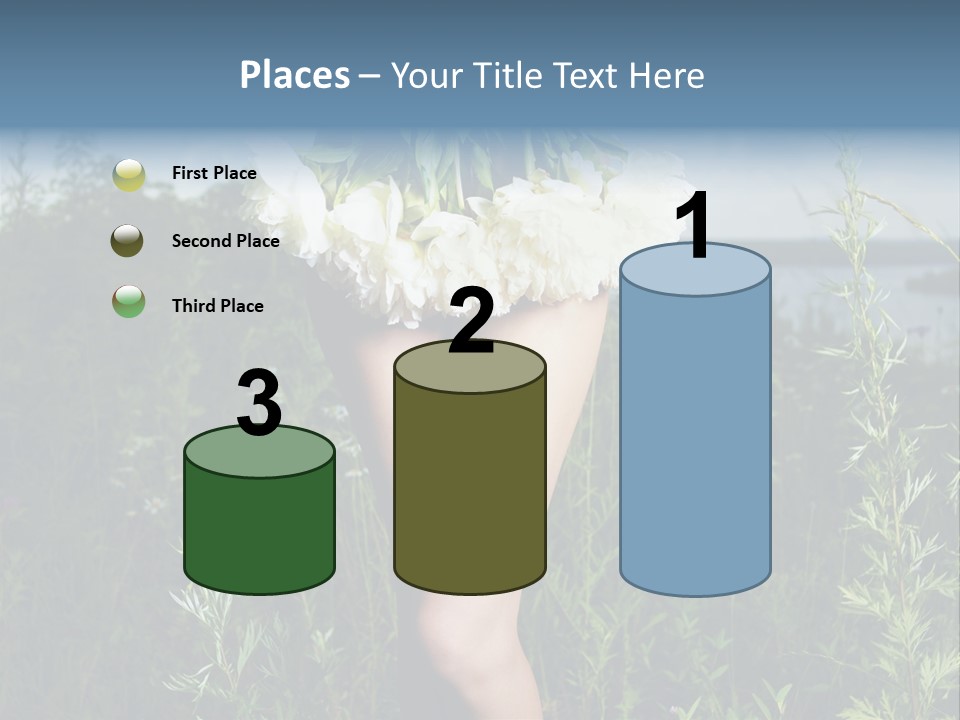 Floral Sexual Body PowerPoint Template